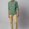 Women Cottonworld Shirts | Shirts^Men's Cotton Linen Regular Fit Shirt