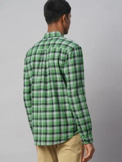 Women Cottonworld Shirts | Shirts^Men's Cotton Linen Regular Fit Shirt
