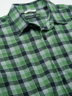 Women Cottonworld Shirts | Shirts^Men's Cotton Linen Regular Fit Shirt
