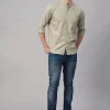 Women Cottonworld Solid | Solid^Men's Cotton Modal Regular Fit Shirt