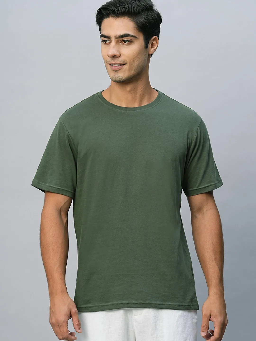 Cottonworld Regular Fit | Basic^Men's Cotton Regular Fit Tshirts