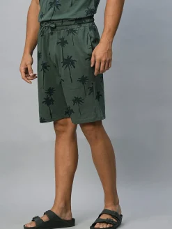 Cottonworld Mens Co-Ord Sets^Men's Cotton Regular Fit Shorts
