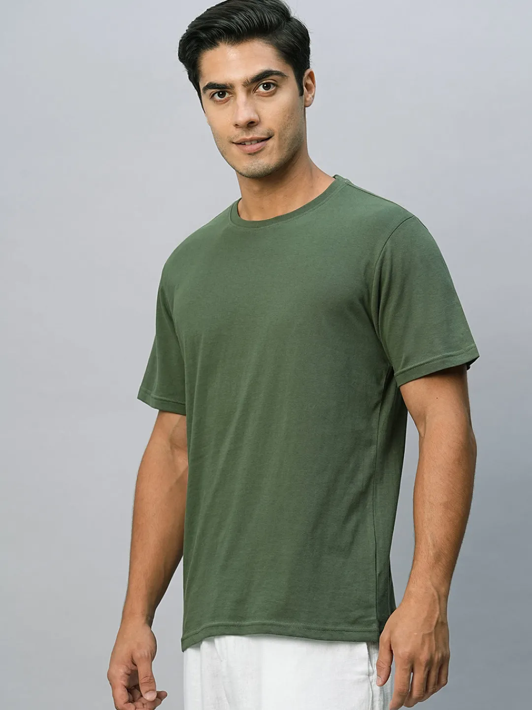 Cottonworld Regular Fit | Basic^Men's Cotton Regular Fit Tshirts