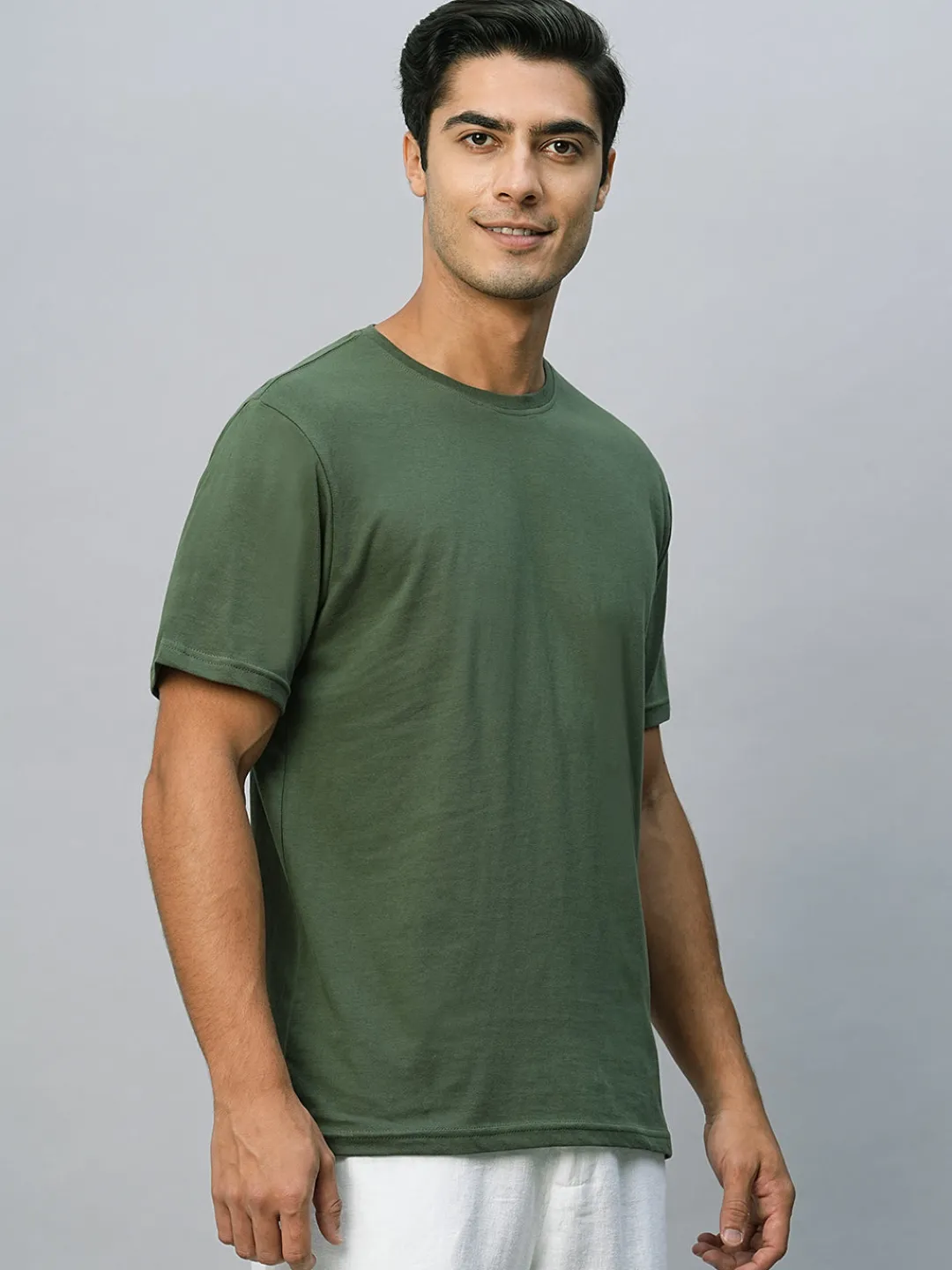 Cottonworld Regular Fit | Basic^Men's Cotton Regular Fit Tshirts