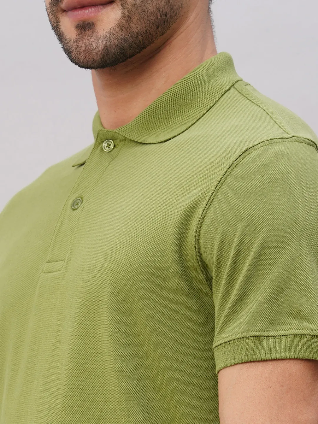 Cottonworld Regular Fit | Polo^Men's Cotton Regular Fit Tshirt