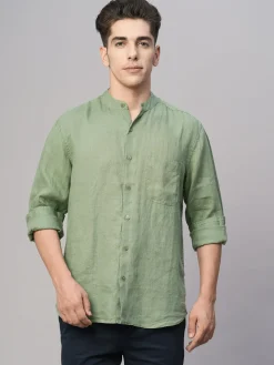 Women Cottonworld Shirts | Shirts^Men's Linen Regular Fit Shirt