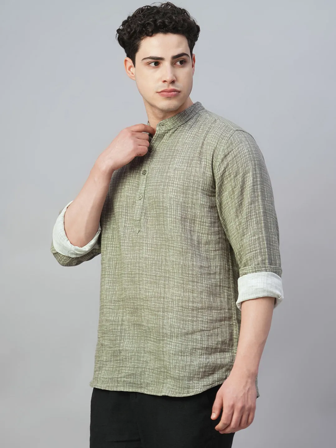 Women Cottonworld Solid | Solid^Men's 100% Cotton Regular Fit Shirt