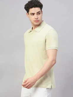 Cottonworld Regular Fit | Polo^Men's 100% Cotton Regular Fit Tshirt