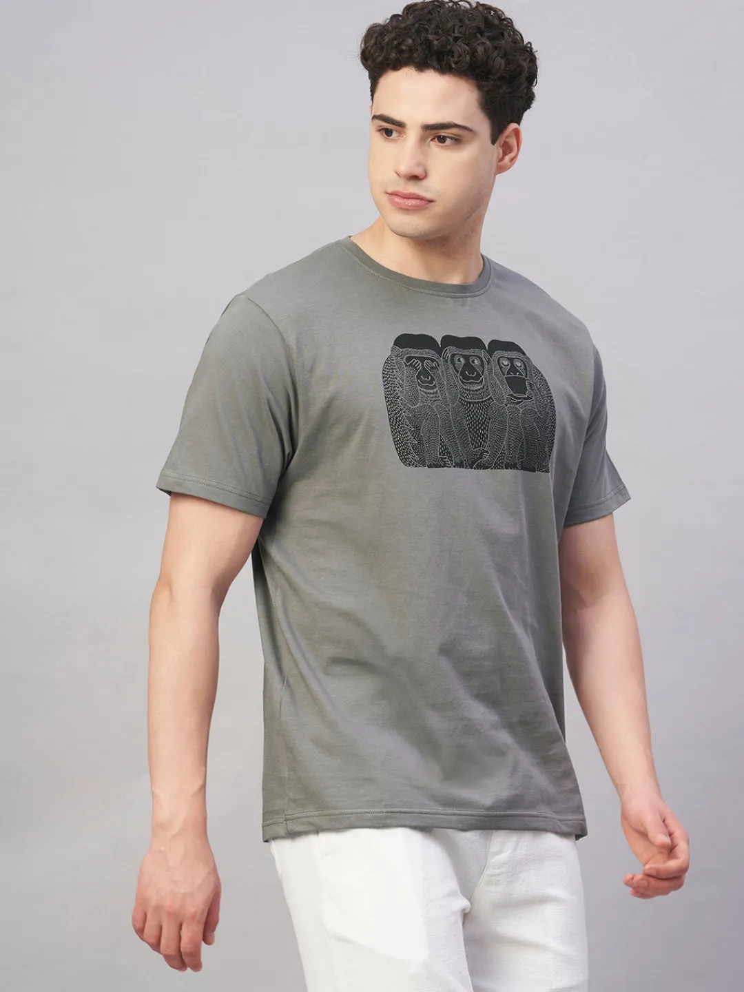 Cottonworld Regular Fit | Basic^Men's 100% Cotton Regular Fit Tshirt