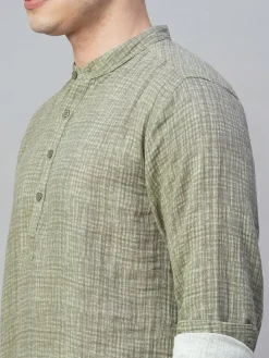 Women Cottonworld Solid | Solid^Men's 100% Cotton Regular Fit Shirt