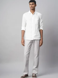 Cottonworld Regular Fit^Men's Cotton Lycra Regular Fit Pant
