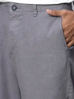 Cottonworld Clearance Mens Shorts^Men's Linen Viscose Regular Fit Shorts