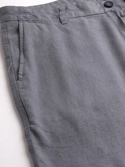 Cottonworld Clearance Mens Shorts^Men's Linen Viscose Regular Fit Shorts