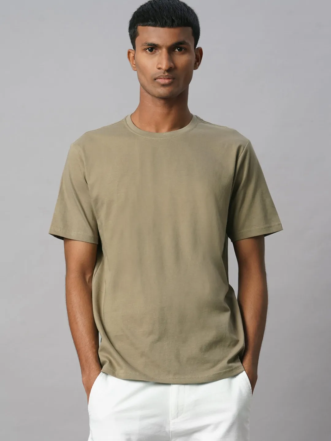 Cottonworld Regular Fit | Basic^Men's 100% Cotton Regular Fit Tshirt