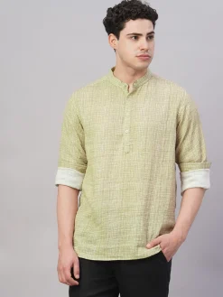 Women Cottonworld Solid | Solid^Men's 100% Cotton Regular Fit Shirt
