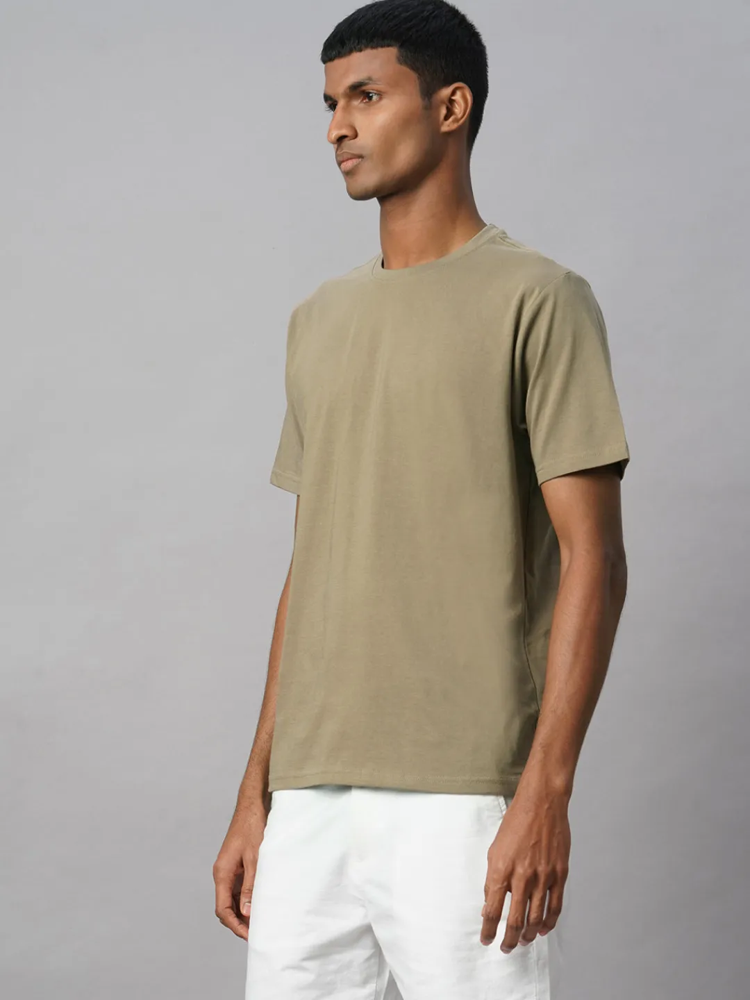 Cottonworld Regular Fit | Basic^Men's 100% Cotton Regular Fit Tshirt