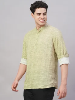 Women Cottonworld Solid | Solid^Men's 100% Cotton Regular Fit Shirt