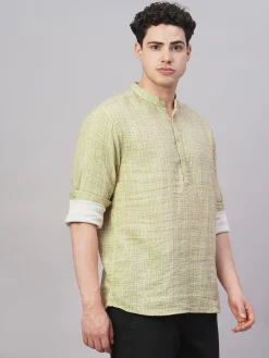 Women Cottonworld Solid | Solid^Men's 100% Cotton Regular Fit Shirt