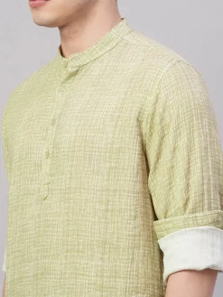 Women Cottonworld Solid | Solid^Men's 100% Cotton Regular Fit Shirt
