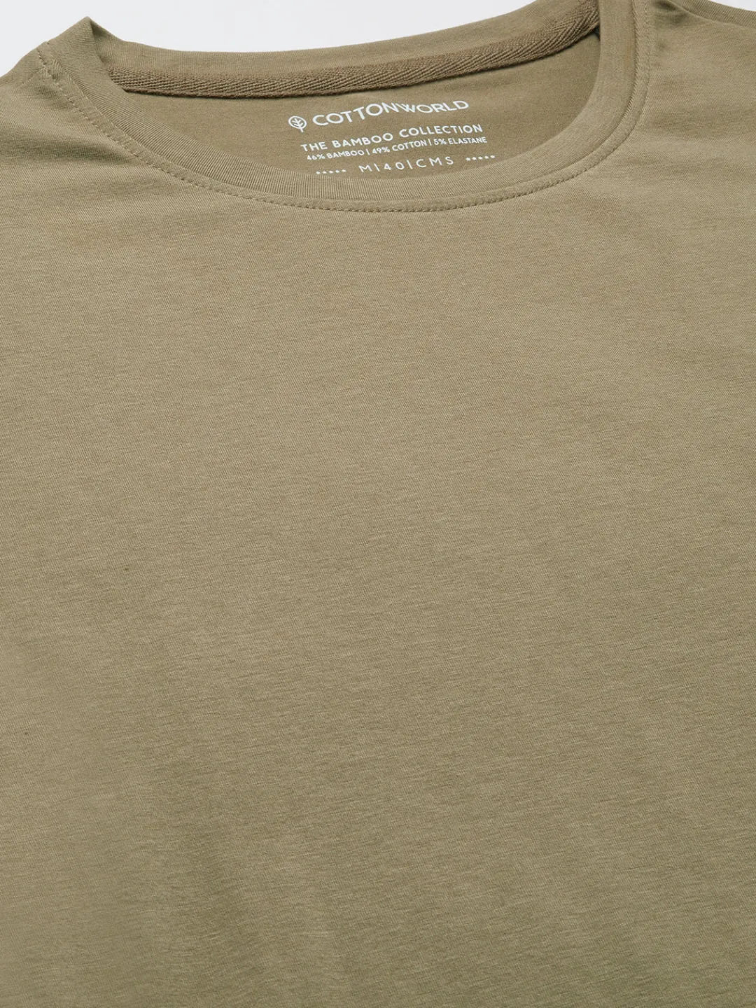 Cottonworld Regular Fit | Basic^Men's 100% Cotton Regular Fit Tshirt