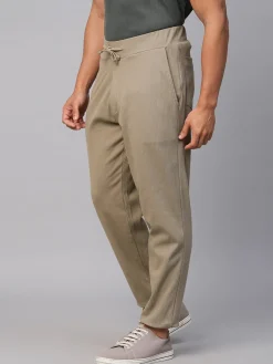 Cottonworld Drawstring | Regular Fit^Men's Cotton Elastane Regular Fit Track Pant