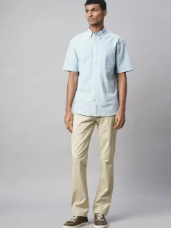 Cottonworld Regular Fit^Men's Cotton Lycra Regular Fit Pant