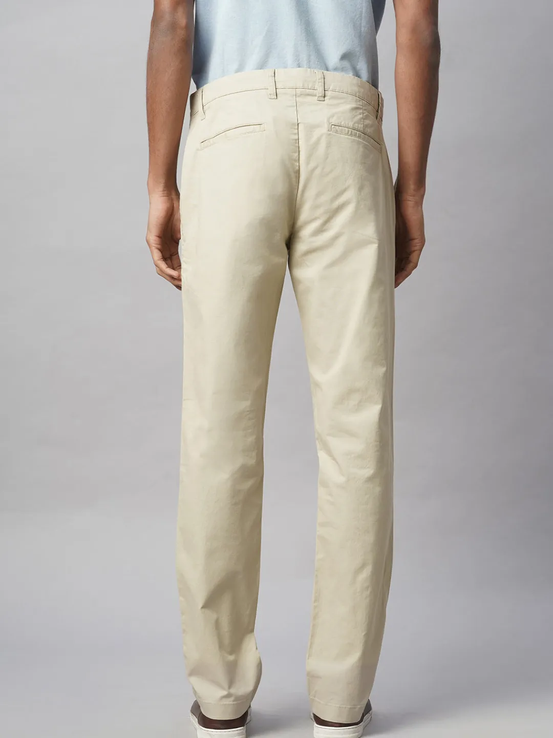 Cottonworld Regular Fit^Men's Cotton Lycra Regular Fit Pant