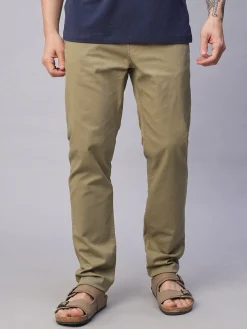 Cottonworld Casual | Slim Fit^Men's Cotton Lycra Slim Fit Pant