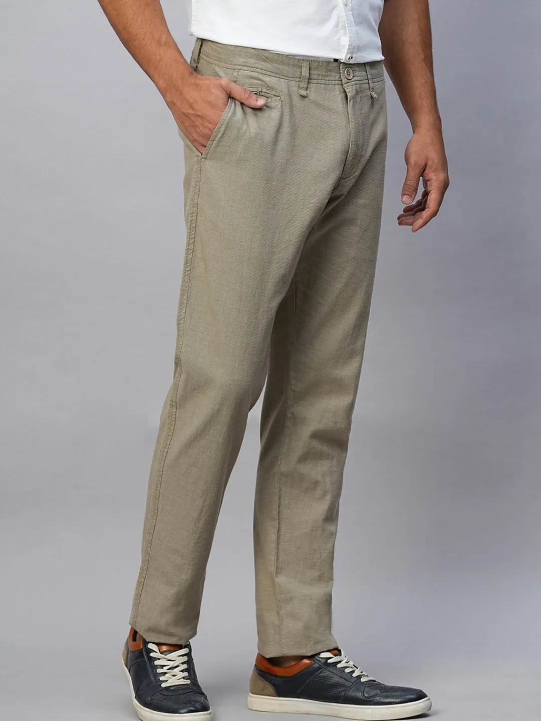 Cottonworld Slim Fit | Casual^Men's Cotton Slim Fit Pant