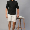 Cottonworld Clearance Mens Shorts^Men's Viscose Linen Regular Fit Shorts