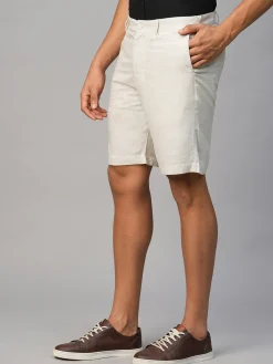 Cottonworld Clearance Mens Shorts^Men's Viscose Linen Regular Fit Shorts