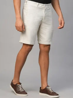 Cottonworld Clearance Mens Shorts^Men's Viscose Linen Regular Fit Shorts