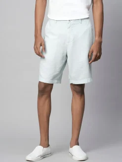 Cottonworld Clearance Mens Shorts^Men's Linen Viscose Regular Fit Shorts