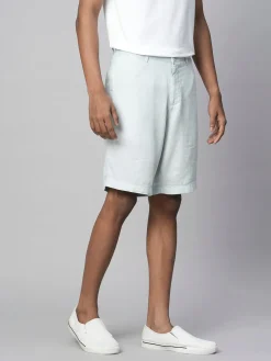 Cottonworld Clearance Mens Shorts^Men's Linen Viscose Regular Fit Shorts