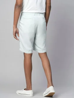 Cottonworld Clearance Mens Shorts^Men's Linen Viscose Regular Fit Shorts