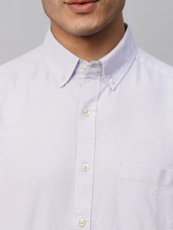 Women Cottonworld Solid | Solid^Men's Cotton Regular Fit Shirt