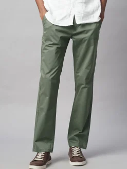Cottonworld Regular Fit^Men's Cotton Lycra Regular Fit Pant