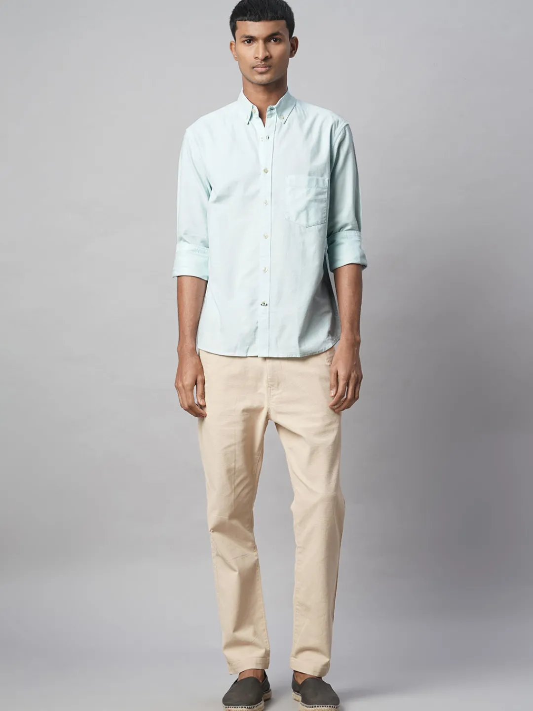 Women Cottonworld Solid | Solid^Men's 100% Cotton Regular Fit Shirt