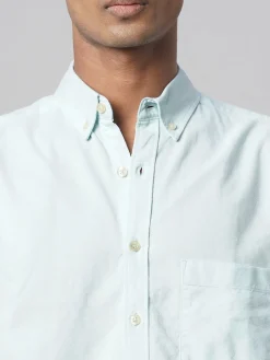 Women Cottonworld Solid | Solid^Men's 100% Cotton Regular Fit Shirt