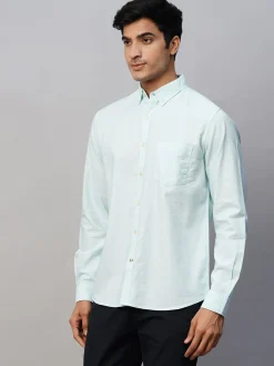 Women Cottonworld Solid | Solid^Men's Cotton Regular Fit Shirt