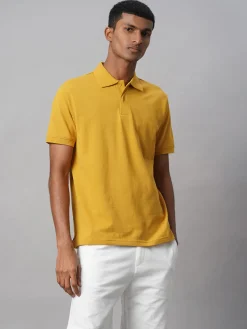 Cottonworld Regular Fit | Polo^Men's 100% Cotton Regular Fit Tshirt