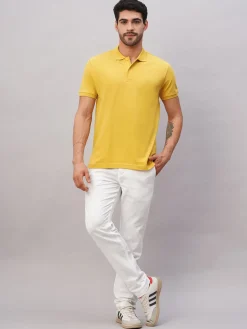 Cottonworld Regular Fit | Polo^Men's Cotton Regular Fit Tshirt