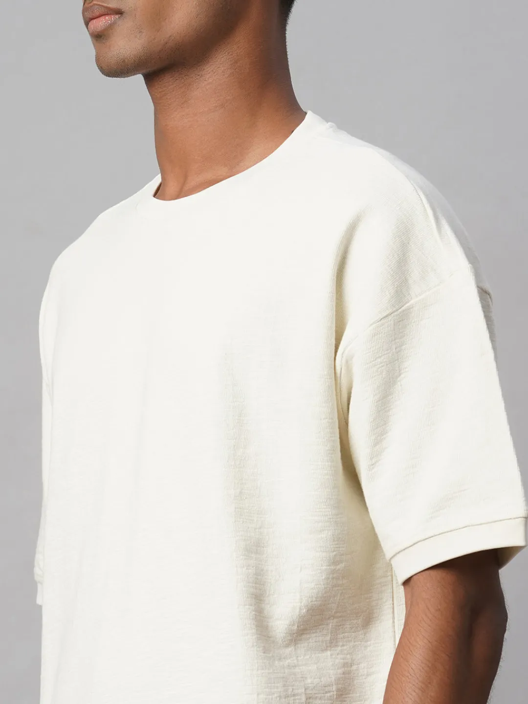 Cottonworld Basic | Round Neck^Men's 100% Cotton Regular Fit Tshirt