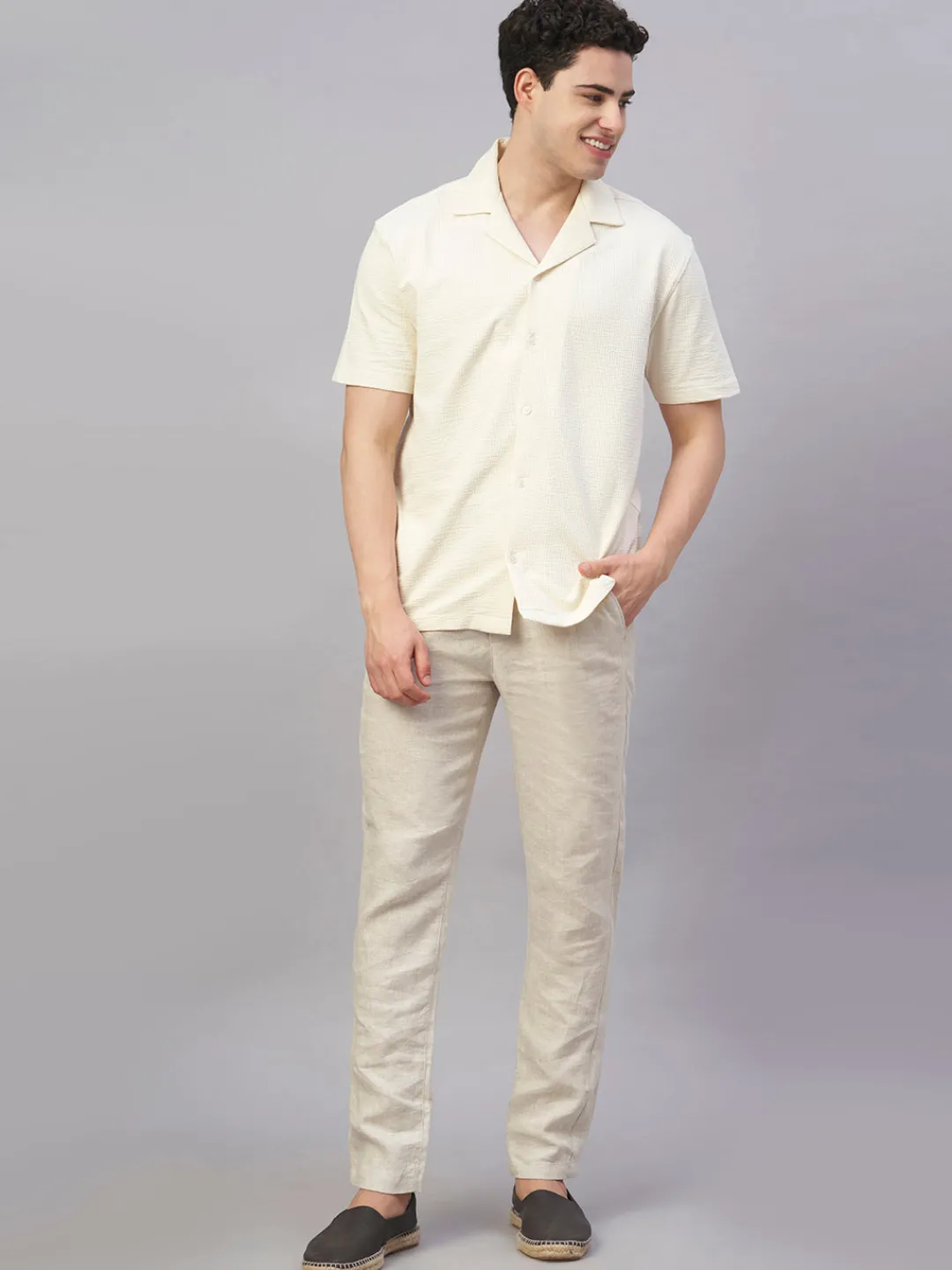 Cottonworld Regular Fit^Men's Cotton Elastane Regular Fit Tshirt