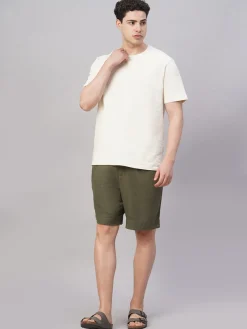 Cottonworld Regular Fit | Basic^Men's Cotton Elastane Regular Fit Tshirt