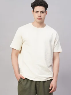 Cottonworld Regular Fit | Basic^Men's Cotton Elastane Regular Fit Tshirt