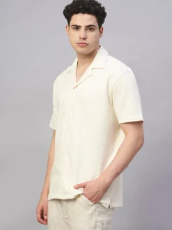 Cottonworld Regular Fit^Men's Cotton Elastane Regular Fit Tshirt