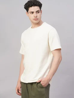 Cottonworld Regular Fit | Basic^Men's Cotton Elastane Regular Fit Tshirt