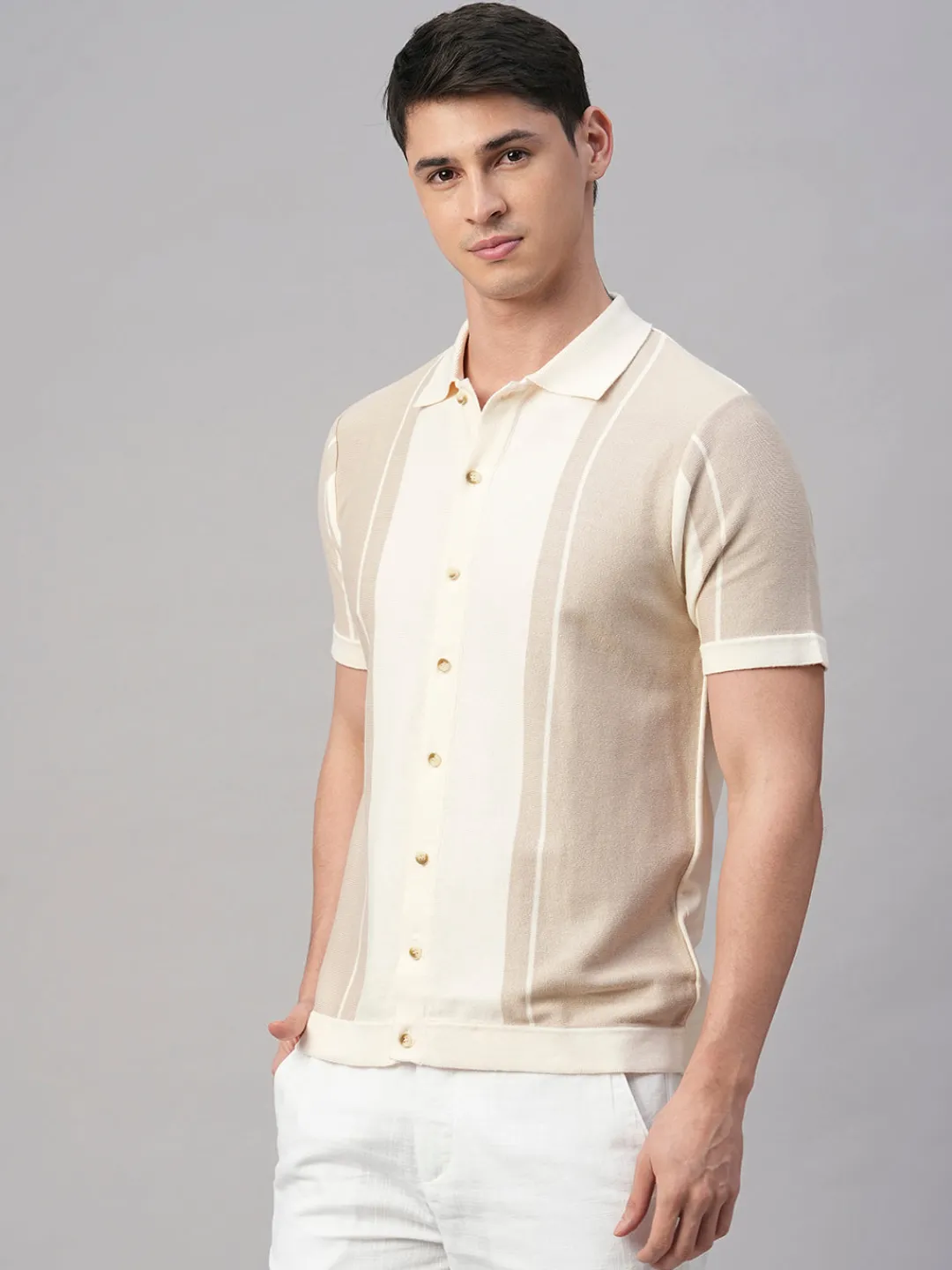 Cottonworld Regular Fit^Men's Cotton Regular Fit Tshirt