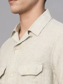 Women Cottonworld Solid | Solid^Men's Cotton Regular Fit Shirt